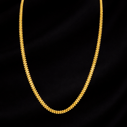 Classic Gold-Tone Double Layer Chain