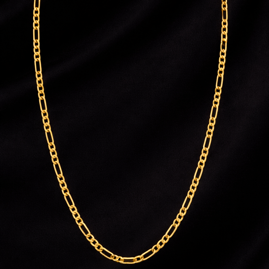Gold-Tone Paperclip Link Chain