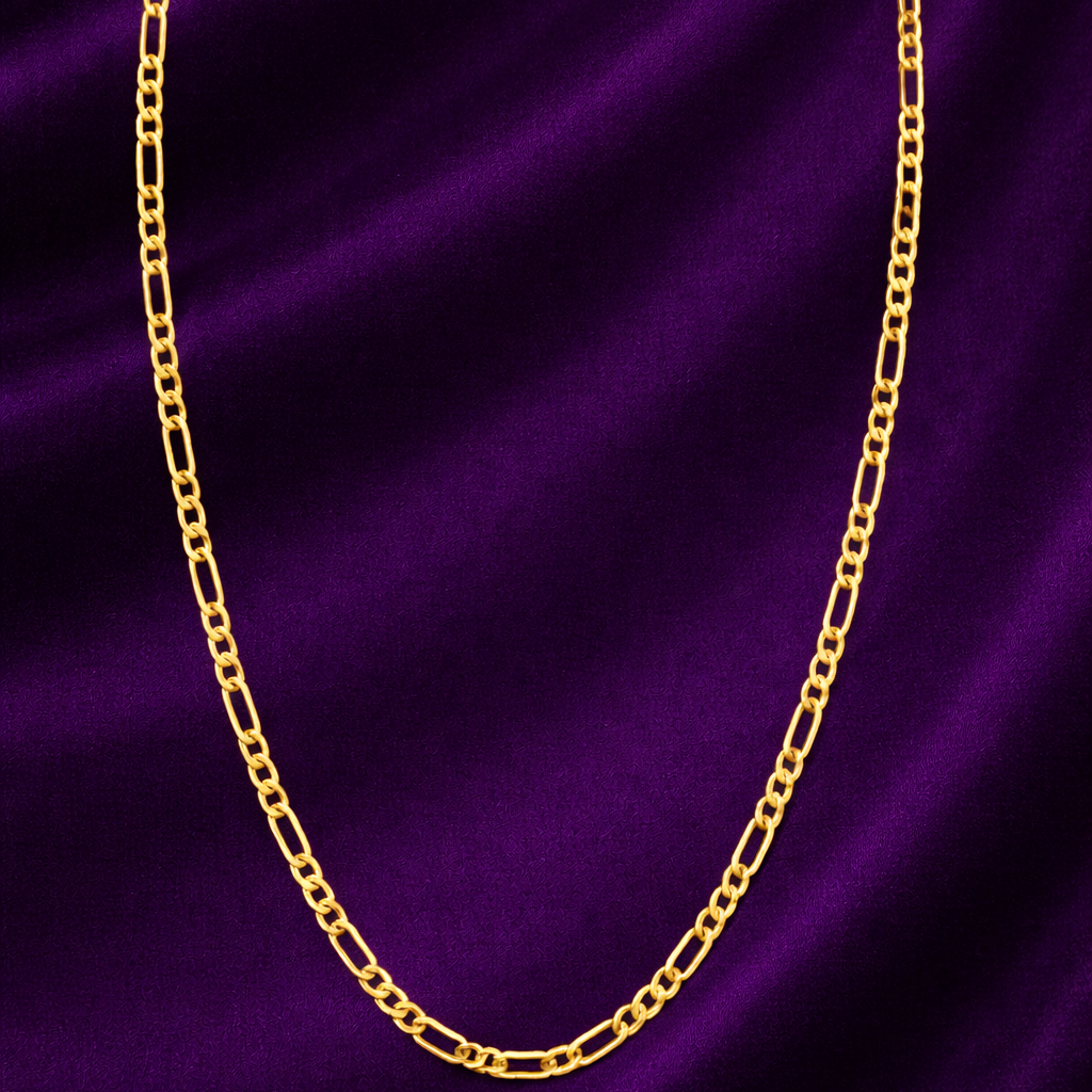 Gold-Tone Paperclip Link Chain