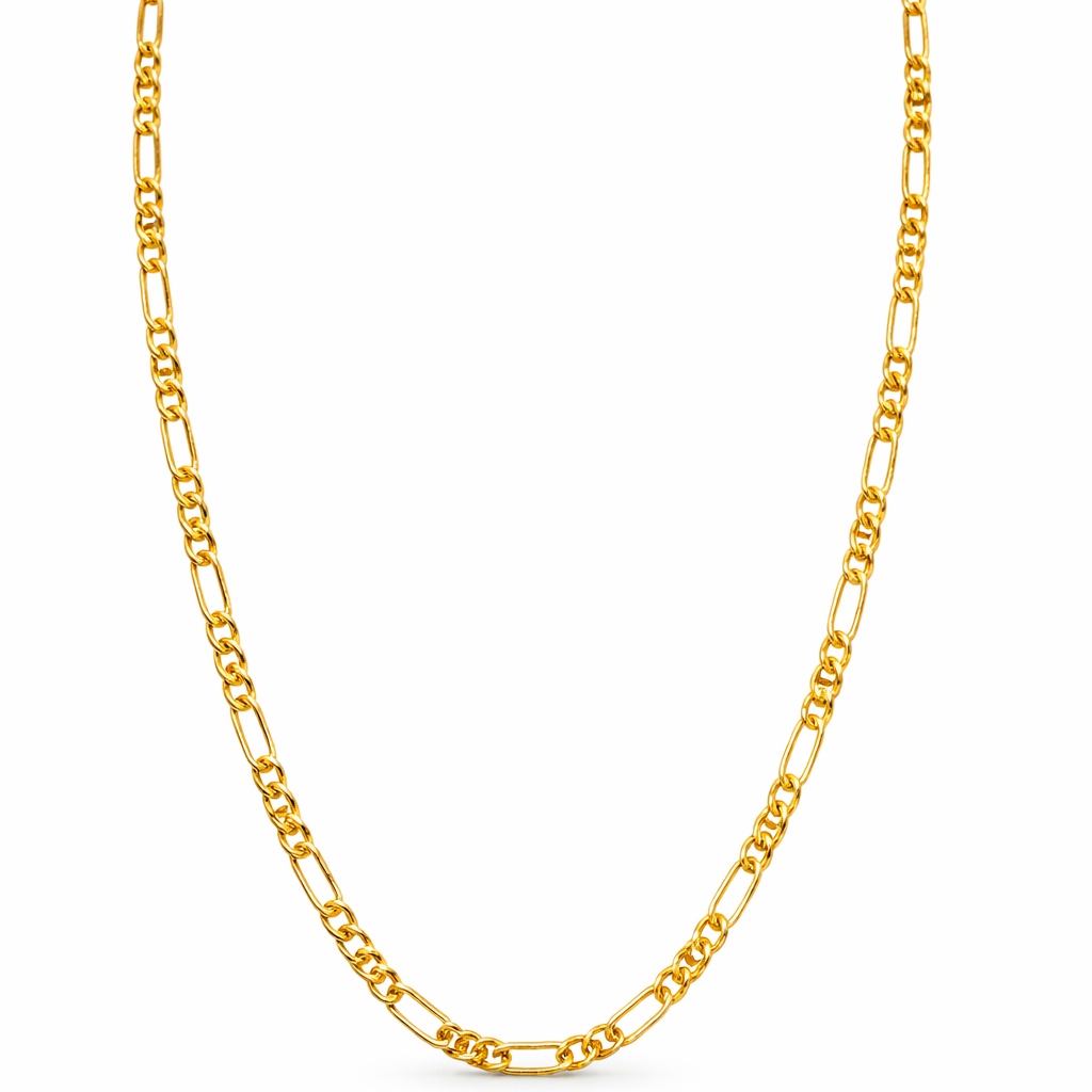 Gold-Tone Paperclip Link Chain