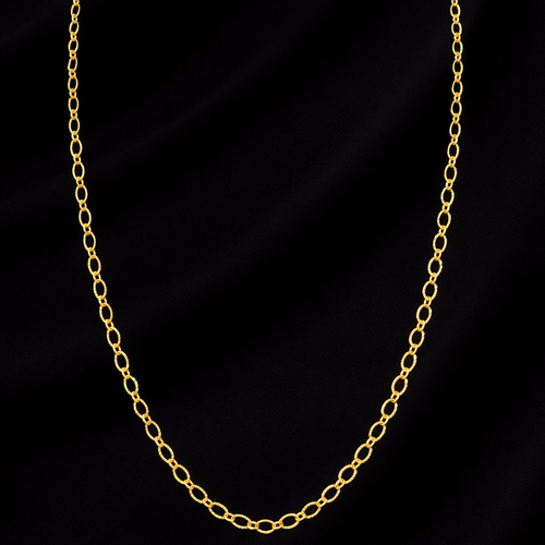 Classic Gold-Tone Oval Link Chain