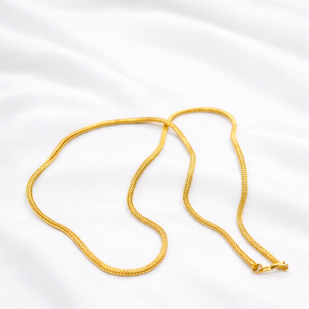 Classic Gold-Tone Snake Chain