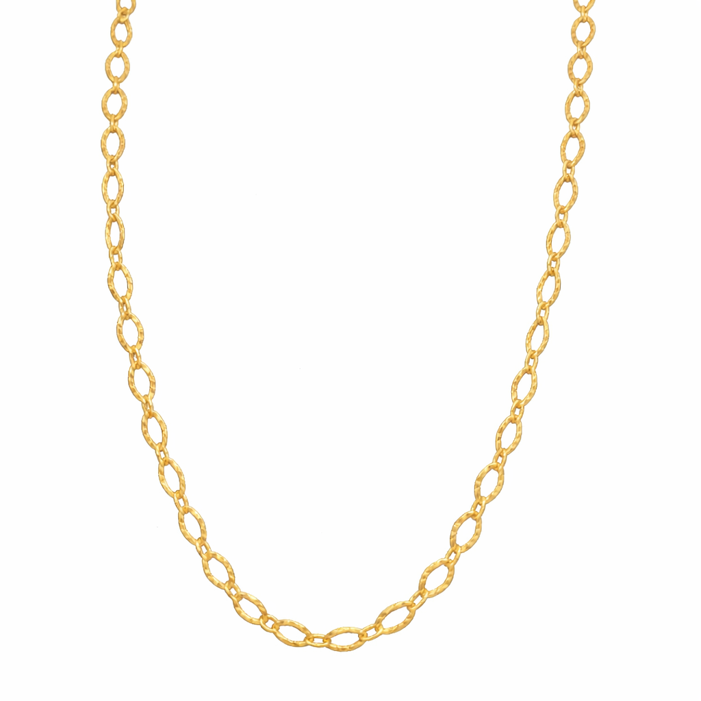 Classic Gold-Tone Oval Link Chain